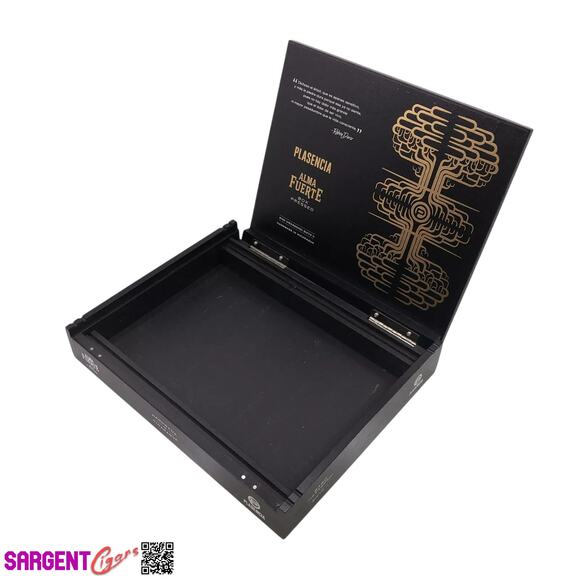 Plasencia Alma Fuerte Sixto Empty Wooden Cigar Box 10x8.25x1.5 - Picture 7 of 7